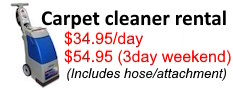 Carpet Cleaner Rental